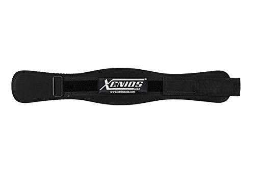 Xenios USA 6 Zoll Man Ergo Gewichthebergürtel 100 cm, Schwarz, M, PSNYPLAT014 von Xenios USA