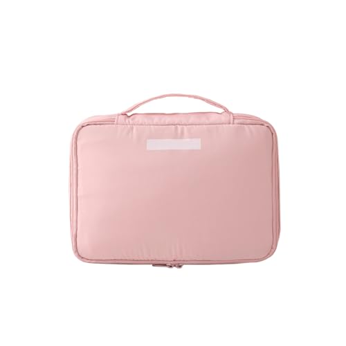 Kosmetiktasche Kosmetiktasche Tragbare Reise Kosmetiktasche Große Kapazität Lagerung Tasche Damen Toilettenartikel Make-up Handtasche-Pink||23 * 16.5 * 8CM von Xiakila