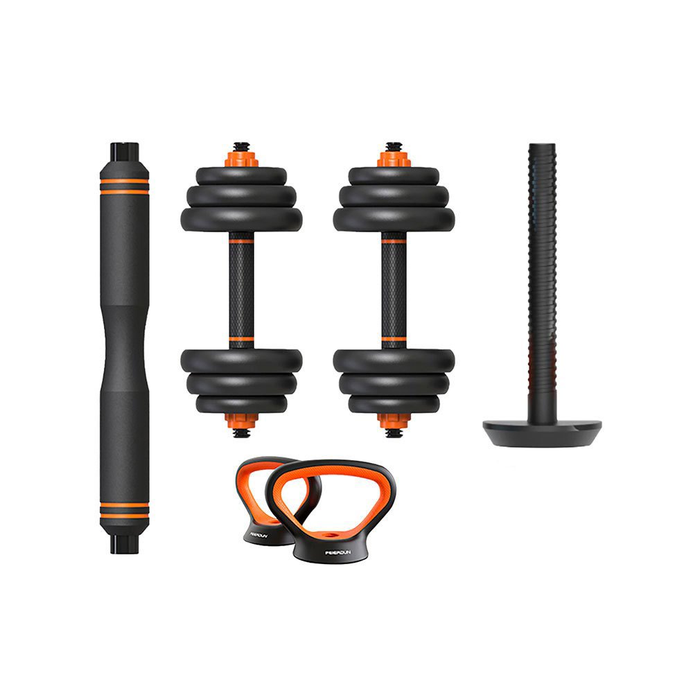 Xiaomi Dumbbell+barbell+kettlebell Kit 10kg Schwarz 10 kg von Xiaomi