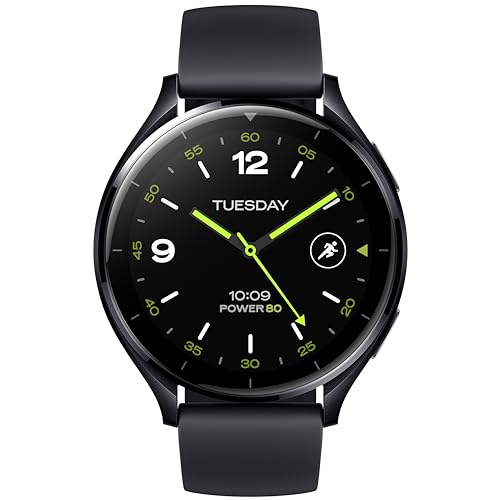 Xiaomi Watch 2 Smartwatch, 1,43" AMOLED Display mit Always-On-Funktion, Schlaf-, Puls- und Sport-Tracking, Wear OS by Google, Silber von Xiaomi