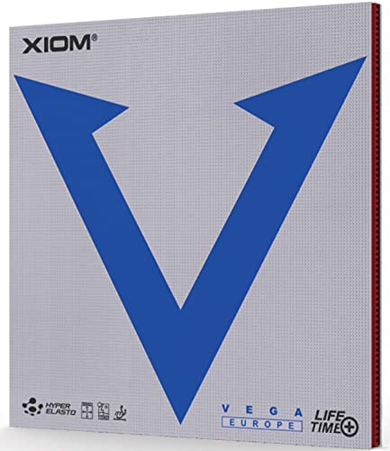 XIOM Belag Vega Euro Farbe 1,8 mm, schwarz, Größe 1,8 mm, schwarz von XIOM