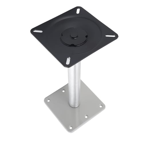 Xiuganpo Bootssitzpodest, Robuster und Langlebiger 6,9 -Zoll -Aluminium Legierungs Bootssitzbasis Anti Slip Zum Austausch von Xiuganpo