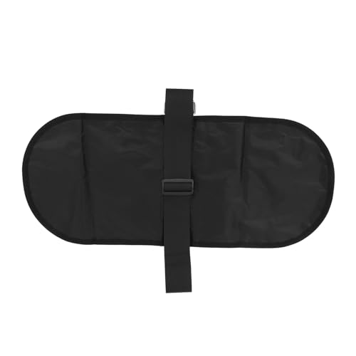 Xiuganpo Diskus- und Kugelstoß-Tragetasche, Diskus-Tragetasche mit Zwei Aufbewahrungsmöglichkeiten mit Verstellbarem Riemen, wasserdichte Oxford-Leichtathletiktasche, (Black) von Xiuganpo