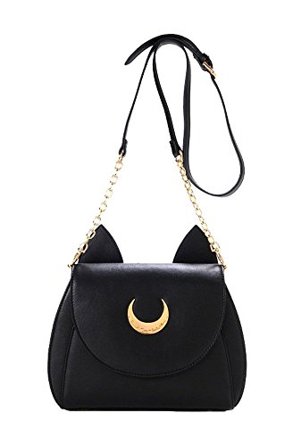 Xrten Damen Handtasche mit Katzenohren, Handy-Umhängetasche Mode Geldbörse Handytasche Shoulder Bag von Xrten