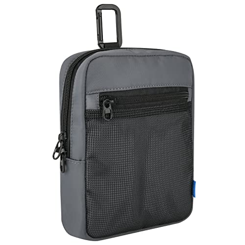 Xxerciz Golftasche mit mehreren Taschen mit Clip, strapazierfähiges Nylon-Wertsachen-Halter für zusätzliches Handy, Ball, Tees, Bleistifte, Geldbörse, Ballmarker von Xxerciz