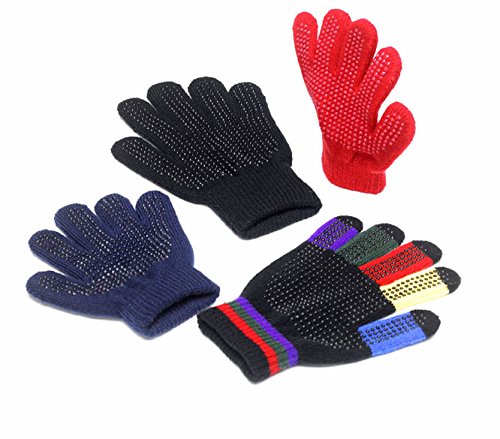 Y-H Magic Handschuhe für Erwachsene Stretch Gummi Grip Reithandschuh, Rose von Y-H