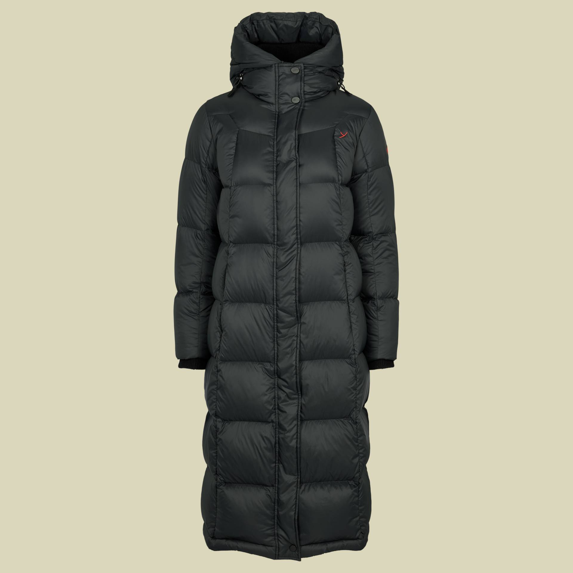 Saga W´s Extra Long Puffa Coat Größe S Farbe black von Y by Nordisk