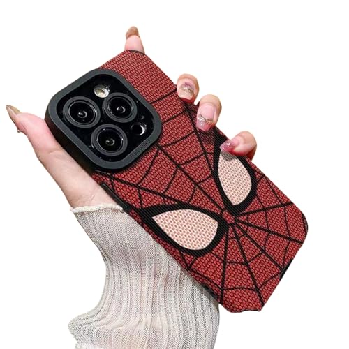 YAAYAGO Spider Man Handyhülle Cool Spider Man Telefon Hülle Für iPhone 12 13 14 15 Pro Max Silikonabdeckung-Für das iPhone XS Max-A von YAAYAGO