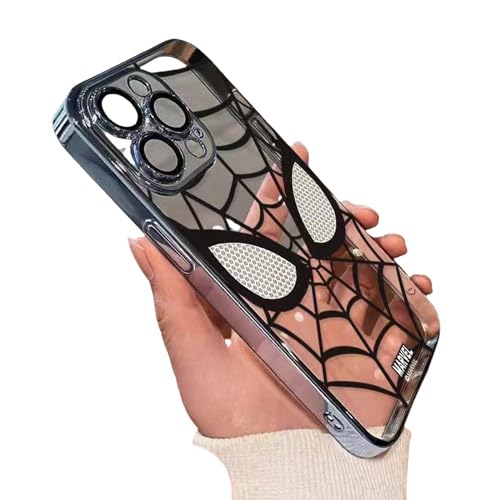 YAAYAGO Spider Man Handyhülle für iPhone 15 Hülle Dazzling Cool Spider Man Für IPhone15 14 13 12 11 Pro Max Anti Drop Phone Hülle-Für iPhone 14pro Max-Blau von YAAYAGO
