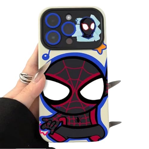 YAAYAGO Spider Man Handyhülle für iPhone 15 Hülle Paar Spider Mann Süße Cartoon Silicon -Telefon Hülle Für iPhone 15 14 13 12 11 Pro Max-Für iPhone 11-A 1 von YAAYAGO