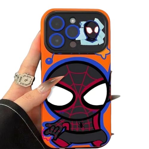 YAAYAGO Spider Man Handyhülle für iPhone 15 Hülle Paar Spider Mann Süße Cartoon Silicon -Telefon Hülle Für iPhone 15 14 13 12 11 Pro Max-Für iPhone 11 Pro-Sei von YAAYAGO