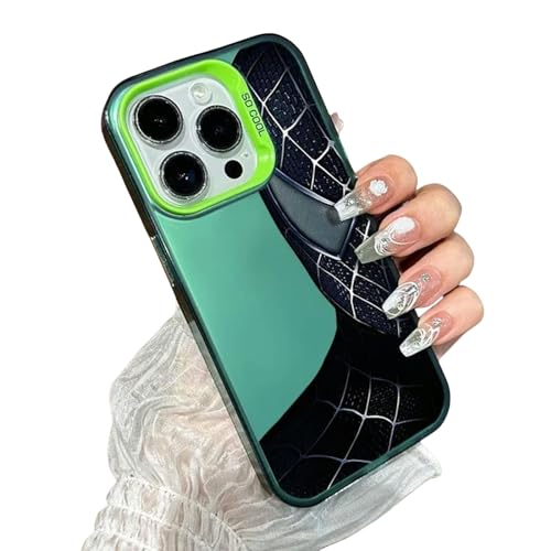 YAAYAGO Spider Man Handyhülle für iPhone 15 Hülle Spider Man Telefon Hülle Für iPhone 15 14 13 12 11 Pro Max Y2K Soft Anti Fall Cute Cover-Für das iPhone XS Max-B von YAAYAGO