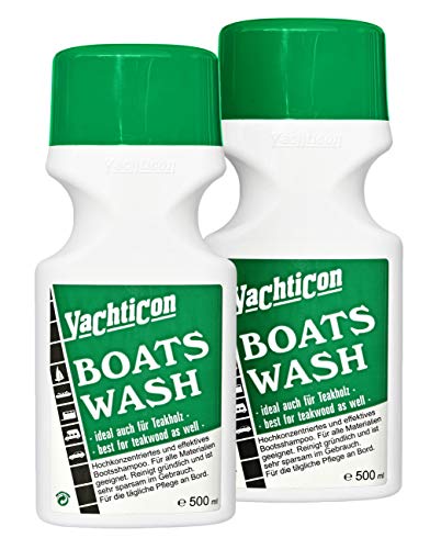 YACHTICON Boats Wash - 2 Flaschen je 500ml = 1 Liter von YACHTICON