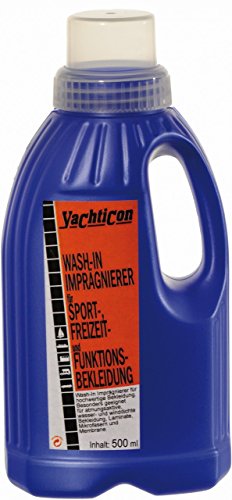 YACHTICON Wash-In Imprägniermittel für Outdoor und Funktionsbekleidung 500ml von YACHTICON