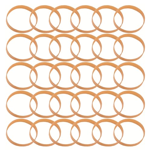 30 Stück Elastische Skibindung Bremsenhalter Gurte 30 Stück Gummibänder für sicheres Snowboard von YANBOYI