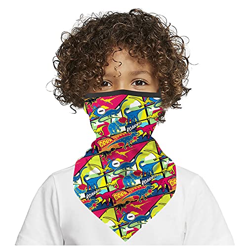 YANFJHV Atmungsaktiver Gesichtsschutz für Kinder, Sun Neck Youth Gaiter Mask Gesichtsmaske Stromzähler Steckdose (H, One Size) von YANFJHV
