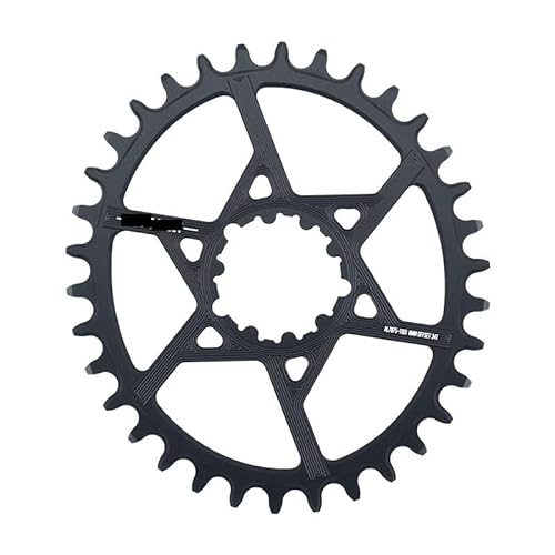 YANHAO Speed Kettenblatt MTB CRANKSET OVAL GXP Schmale Weitketten- / Kettenring-Ring-Fahrradkettenrad/Kettenrad 0mm Offset 32T-40T MTB Reparaturteile (Color : 40T) von YANHAO