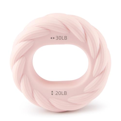 Silikon Grip Krafttrainer Handtrainer Griffringe Unterarm Exerciser Ball Finger Krafttraining Expander Silikon Trainer von YAOGUI