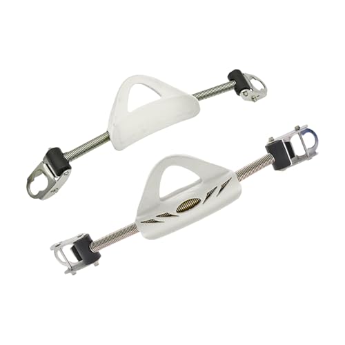 YAOGUI 2pcs Scubas Tauchflossenriemen Schnellfreisetzungen Schnallen Aus Edelstahl Flossen Federriemen Für Tauchen Unter Wasser von YAOGUI