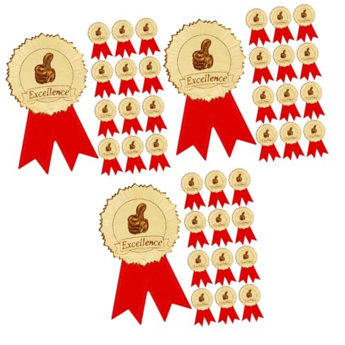 YARNOW 108 Sets Auszeichnungen Medaillenaufkleber Medaillenaufkleber Siegelaufkleber Zertifikatsaufkleber Geprägte Siegel Geprägte Aufkleber Sportveranstaltung von YARNOW