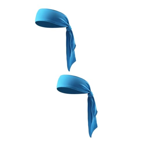 YARNOW 2St Sportliche Stirnbänder Laufstirnband Turban haustuch breites Kopfband Kopftuch für Herren binden Herrenkrawatten Sport Stirnband Unisex-Stirnband Tennis Schweißband Fitness von YARNOW