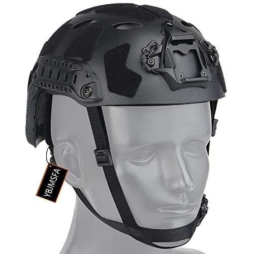 Taktischer Fast Airsoft Helm SF SUPER HIGH Cut Quick Connect Tactical Headset für Rollenspiele CS Games von YBJMSFA