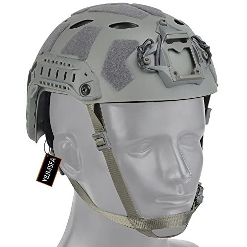 Taktischer Fast Airsoft Helm SF SUPER HIGH Cut Quick Connect Tactical Headset für Rollenspiele CS Games von YBJMSFA