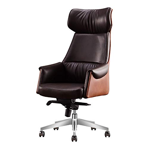 YCDSSM Boss Bürostuhl, Business-Gaming-Stuhl, Chefsessel aus Leder, Dreh- und Hebe-Liegestuhl, Rückenlehne für zu Hause, bequemer Computerstuhl von YCDSSM