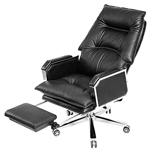 YCDSSM Bürostuhl, Computerstuhl, Heimkomfort, Kissen, Staff Boss, Bürostuhl, Stuhl mit hoher Rückenlehne, um 360 Grad drehbar, verstellbare Sitzhöhe, Chefsessel, Liegestuhl von YCDSSM