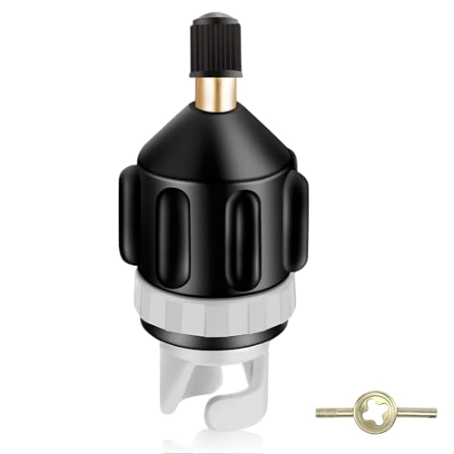 YCICHE SUP Ventiladapter, Sup Adapter für Kompressor Sup Ventil SUP-Pumpe Zubehör Sup Pumpe Elektrisch Sup Pumpenadapter für Kajak Dingy Boote Paddelboard Schlauchboot sup Board Stand Up Paddle Board von YCICHE