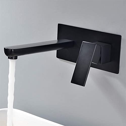YCVAWEOD Küchenspüle klopfen Wasserhähne Chrom Wasserfall Basin Wasserhähne Wandmontage Wasserfall Wasserhahn Eingriff Mixer Tap Badezimmer Wasserfall Basin Wasserhahn Wasserhahn LWX von YCVAWEOD