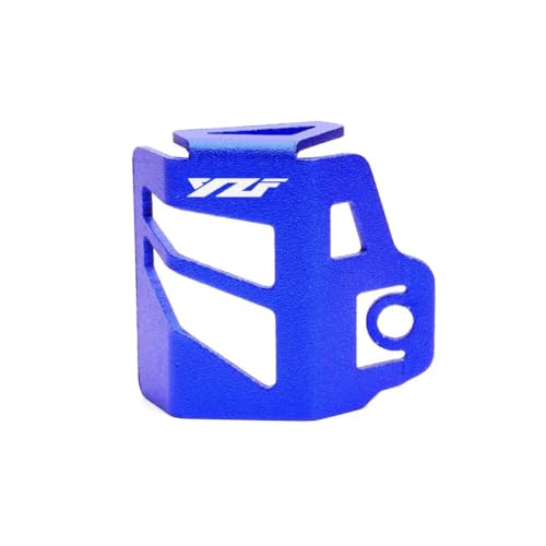 YCYHMHH Für YZF R1 R1M R6 R7 R25 R125 Motorrad CNC Bremsflüssigkeitsbehälter Schutzabdeckung Ölbecher Schutz Blau YZF von YCYHMHH