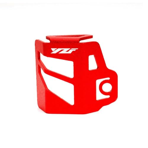 YCYHMHH Für YZF R1 R1M R6 R7 R25 R125 Motorrad CNC Bremsflüssigkeitsbehälter Schutzabdeckung Ölbecher Schutz Rot YZF von YCYHMHH