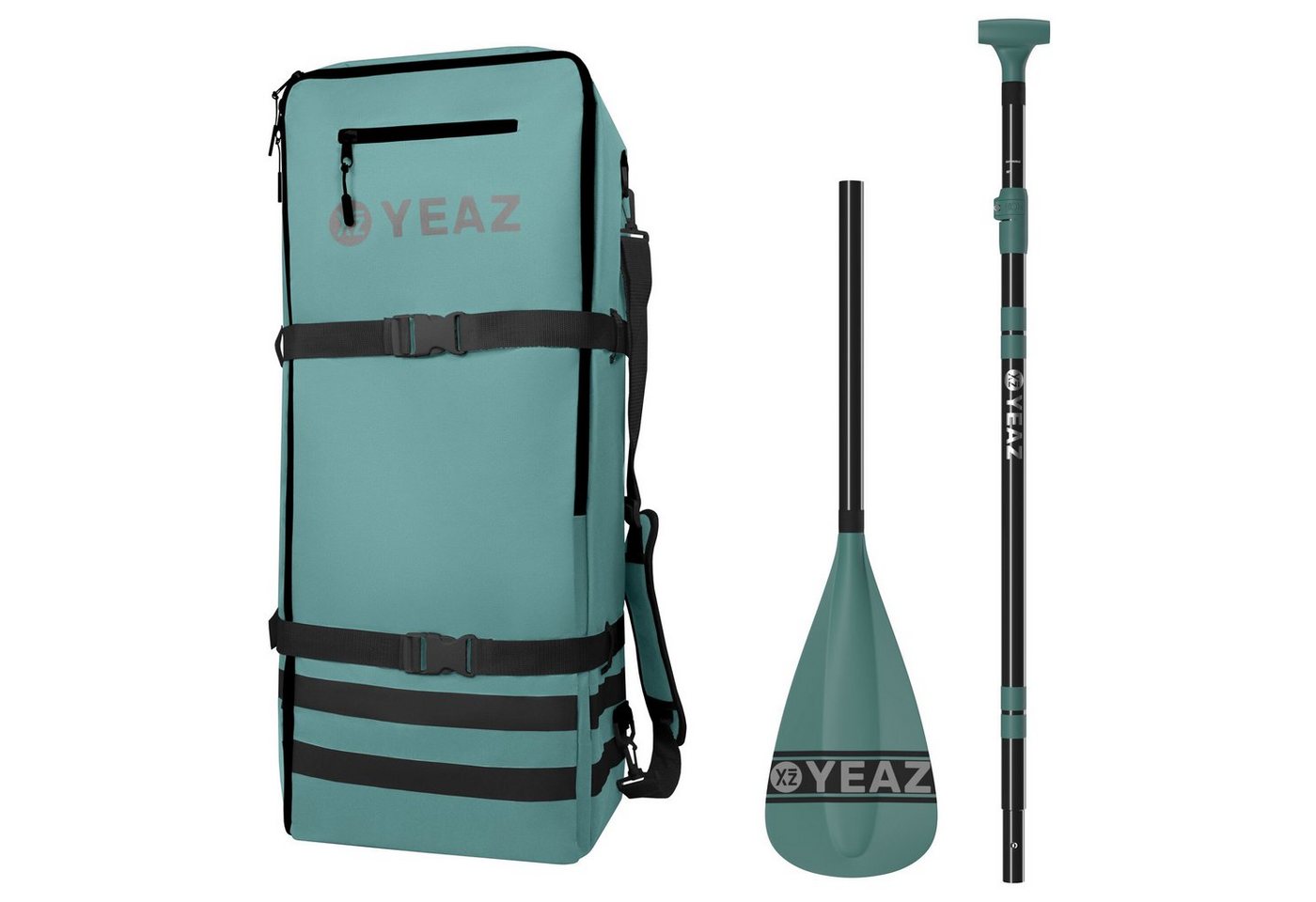 YEAZ COSTIERA KIT rucksack und paddel SUP-Paddel, Rucksack und Paddel von YEAZ