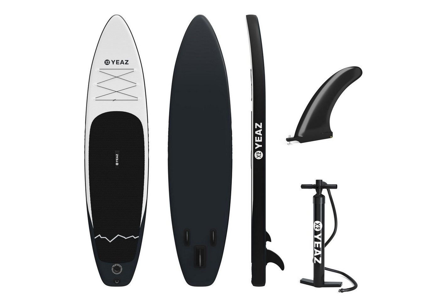 YEAZ Inflatable SUP-Board NALANI - EXOTRACE - sup board, Inflatable SUP Board, (Set), inkl. Zubehör wie Finne und Handpumpe von YEAZ