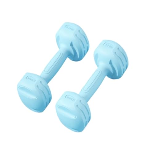 Hanteln Fitness-Hanteln For Männer Und Frauen, Heimübungs-Hanteln For Armmuskeltraining, Heim-Fitnessgeräte Hanteln Set (Color : BlueA, Size : 2kg) von YEPENG