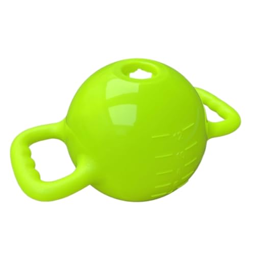 Hanteln Kettle Bell Gefüllt Mit Wasser Kettle Bell Binauraler Griff Sportgerät Pilates Yoga Shaping Hantel Hanteln Set (Color : Green, Size : 3kg) von YEPENG