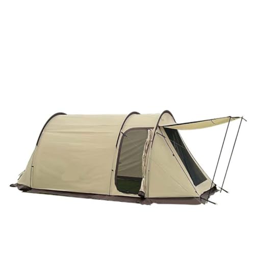 Tent Camping Campingzelt Im Freien, EIN Raum, EIN Wohnzimmer, Großes Raumtunnelzelt, Verdicktes Regensicheres Sonnenschutzzelt Zelt von YEPENG