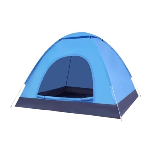 Tent Camping Vollautomatisches, Schnell Zu Öffnendes Zelt, Outdoor-Campingzelt, Sonnen- Und Regensicher, Kein Aufbau Eines Zeltes Erforderlich Zelt (Color : Blue, Size : E) von YEPENG