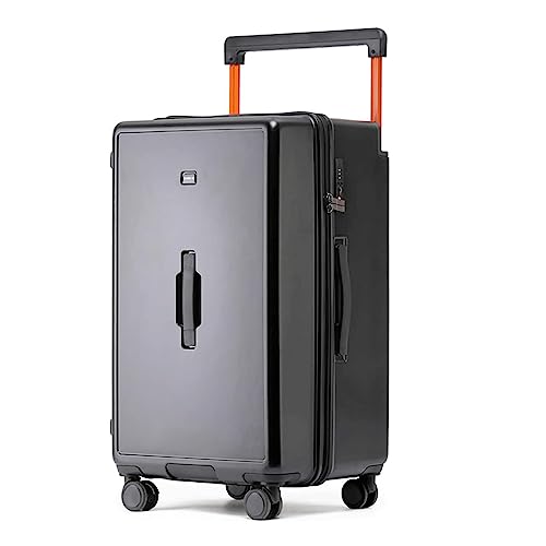 YEWMTRE Gepäck, Großraumkoffer mit Rollen, verdickter Handgepäckkoffer mit Reißverschluss, breiter Trolley, verschleißfester Koffer von YEWMTRE