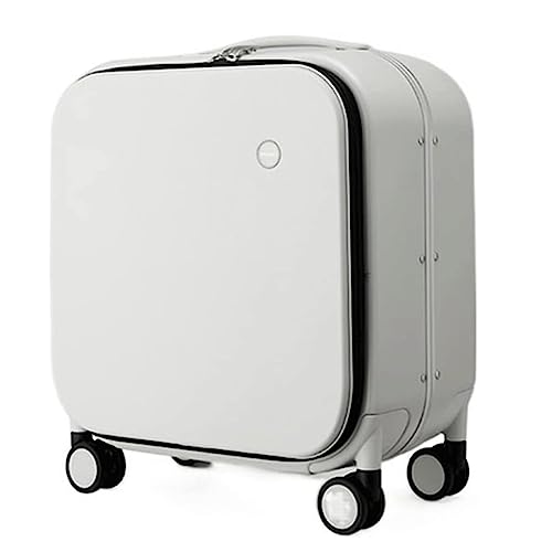 YEWMTRE Handgepäckkoffer, tragbares Gepäck für Geschäftsreisen, Verstellbarer Trolley-Koffer mit Rollen von YEWMTRE