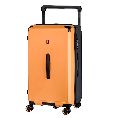 YEWMTRE Koffer mit Rollen, Handgepäckkoffer mit großem Fassungsvermögen, verschleißfester Hartschalenkoffer, einziehbarer breiter Trolley-Koffer von YEWMTRE