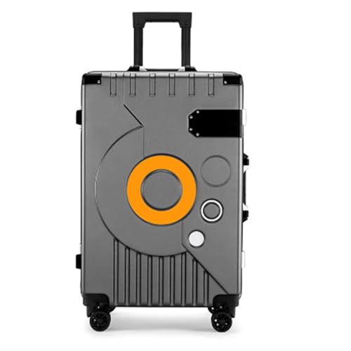 YEWMTRE Koffer mit verstärktem Griff, Leichter und praktischer, glatter Vierrad-Koffer, geeignet für Geschäftsreisen und Reisen von YEWMTRE