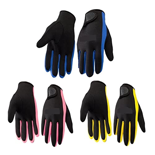 YFDGD Schwimmhandschuhe Wassersport Handschuhe Neopren Tauchhandschuhe Winter Unterwasser Warm Jagd Tauchhandschuh Anti-Rutsch Schnorcheln Surfen(L) von YFDGD
