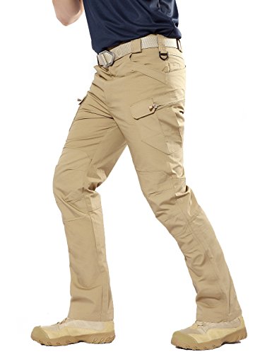 YFNT Herren Outdoor Taktische Hose Quick Dry Atmungsaktive Pants mit Vielen Taschen für Jagd Wandern Camping von YFNT