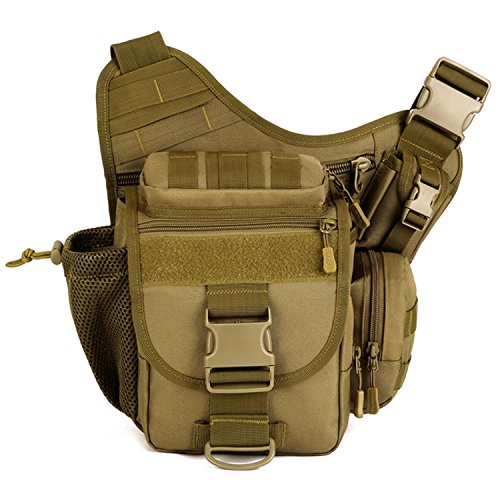 YFNT Taktische Tasche Molle Tactical Bag Schulterriemen Tasche Reisetasche Rucksack Kamera Tasche Militaer Tasche von YFNT