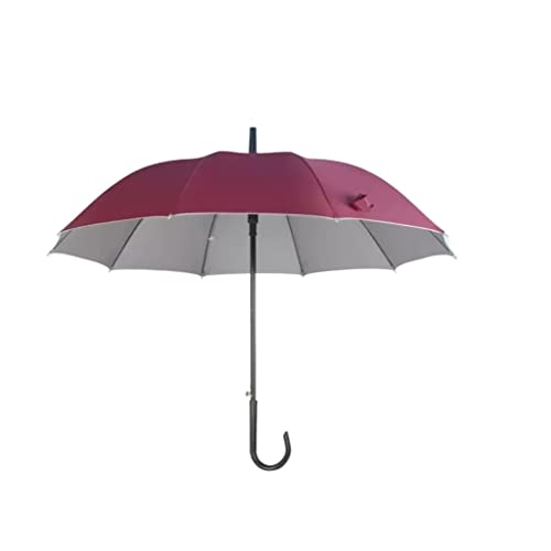 YIHANSS Regenschirme für Regen, Regenschirm mit langem Griff, sonnig und regnerisch, Regenschirm mit doppeltem Verwendungszweck, für Männer und Frauen, Business-Sonnenschirm im Freien, Sonnenschirm, von YIHANSS