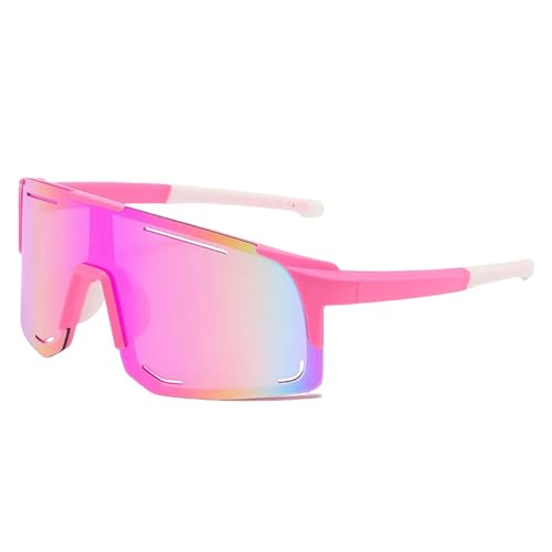 YIMAISZQ Sonnenbrille Reiten Gläser Radfahren Sonnenbrillen Männer Frauen Sport Sonnenbrillen Fahrrad Fahrrad Brillen Road Goggles Schatten-pink Pink von YIMAISZQ