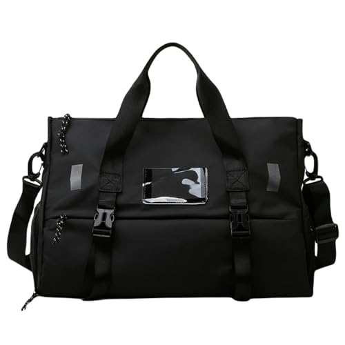 YIMAISZQ handgepäck Tasche Fitness -Tasche Sportgepäck Handgeführt Yoga Bag Reisetasche-schwarz von YIMAISZQ