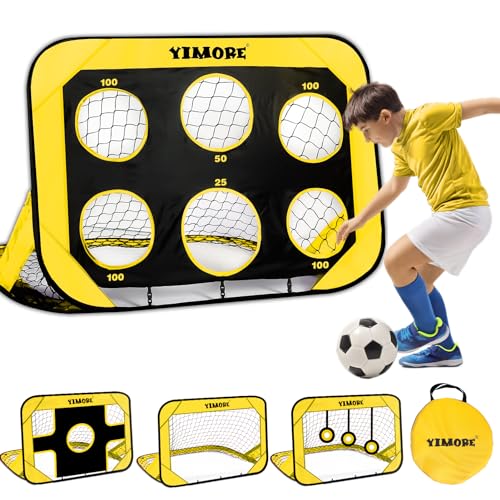YIMORE Fussballtore für Garten Kinder, Mini Fussballtor Kinder Outdoor Indoor… von YIMORE